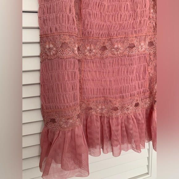 NWOT FP Intimately Condesa sheer slip dress spaghetti straps cutesy VDay size XS - Picture 7 of 9